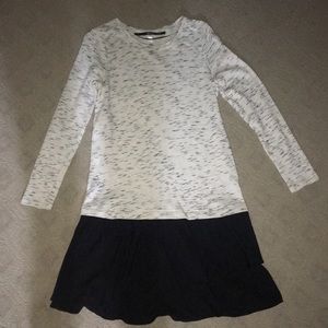 Comfortable Long-Sleeve Midi Dress